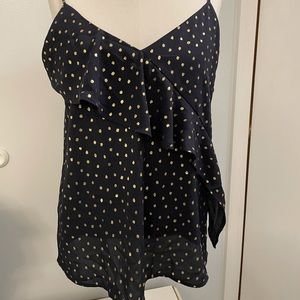 Zara Basic collection flowy v neck tank top